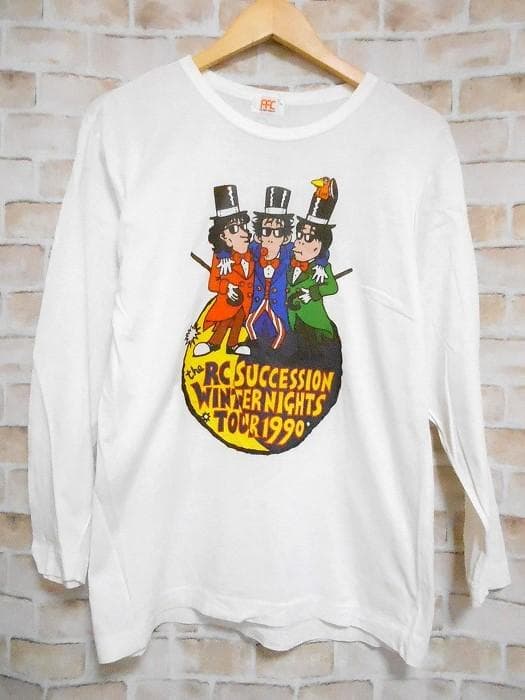 RCサクセション WINTER NIGHTS TOUR 1990 長袖Tシャツ