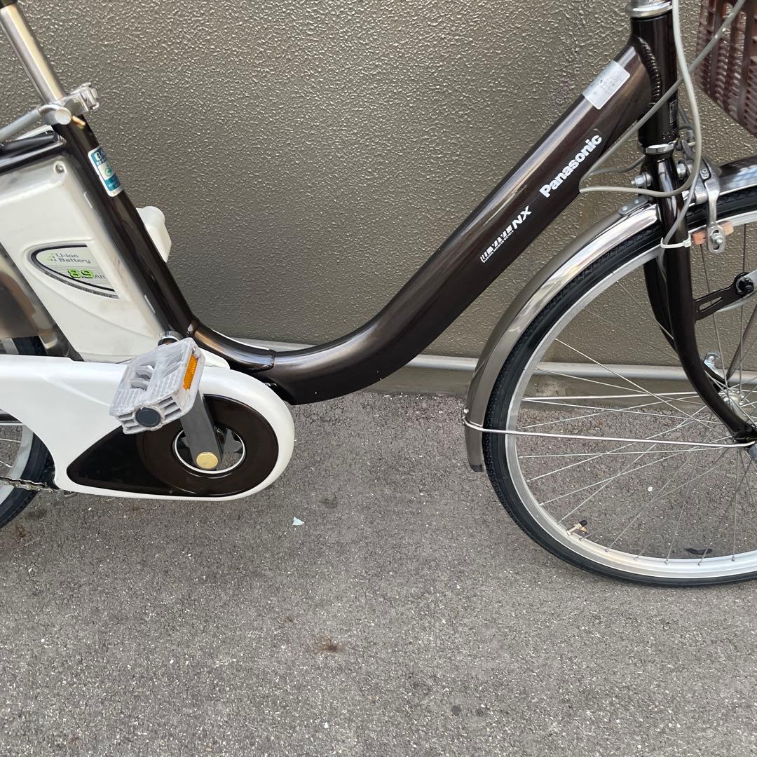 パナソニック電動アシスト自転車26インチ8.9Ahブラウン