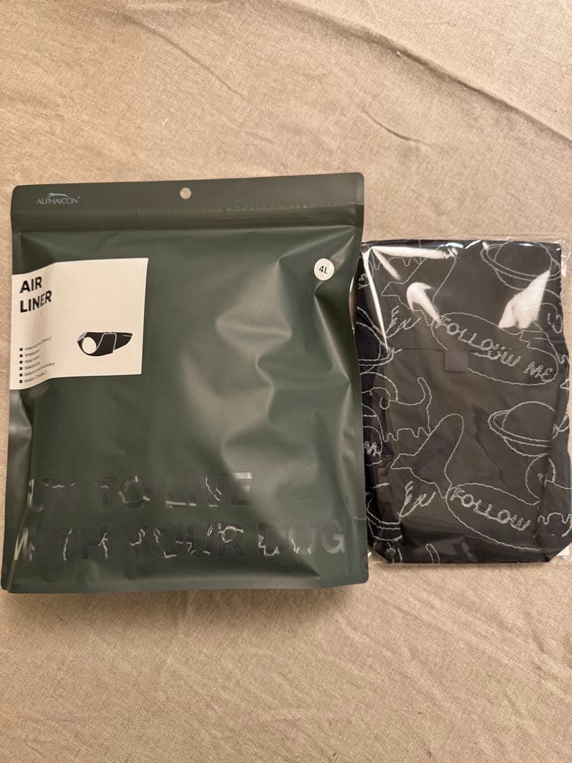 犬服・アクセサリー AIR LINER + POCKET SET COSMIC 4L