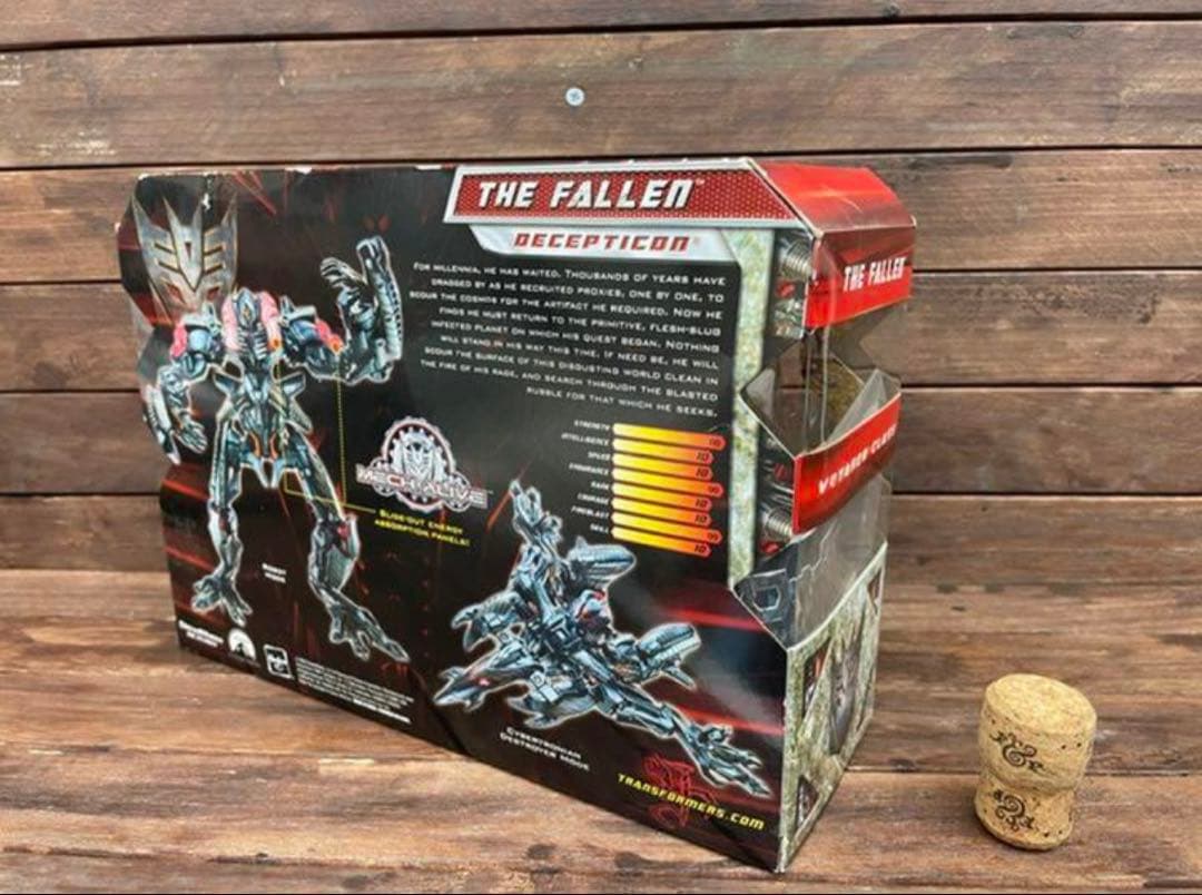 Transformers The Fallen フィギュア11→10