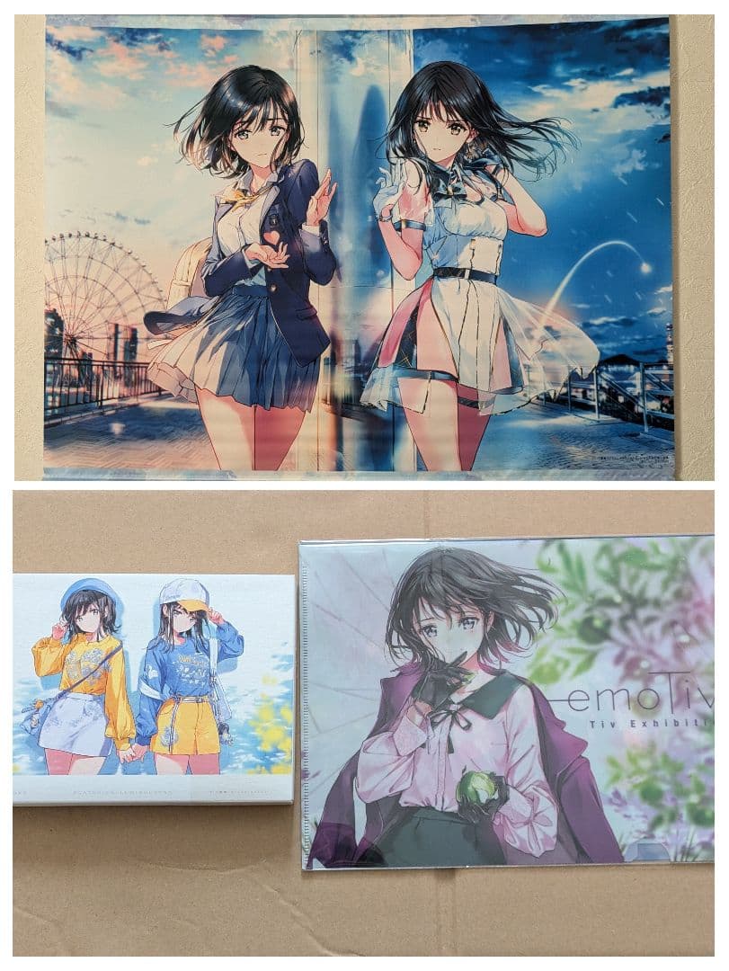 Tiv 個展 emotive タペストリー クリアファイル 画集