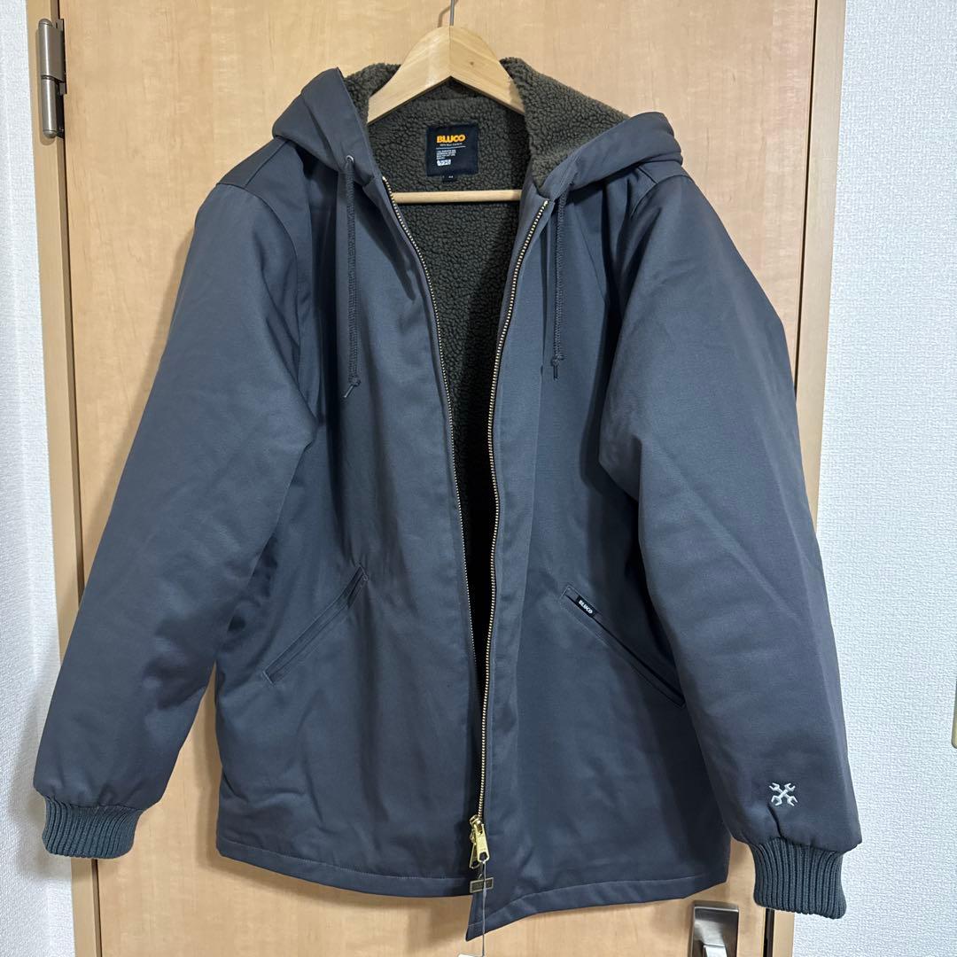 BLUCO ボア内側 フード付きジャケット M