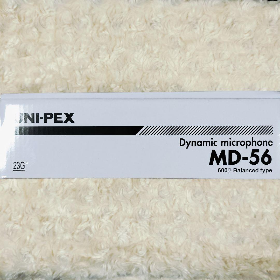 新品 ユニペックス 有線マイク ダイナミックマイクロホン MD-56 キャノン
