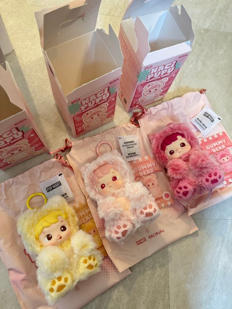 HACIPUPU Gummy Bear Peach ハチププ　グミベア