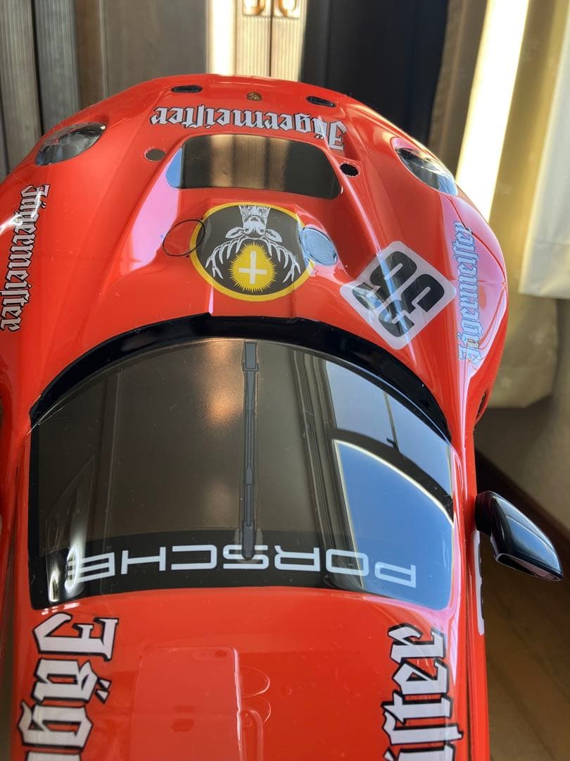 タミヤPorsche 911 GT3 R Jägermeister 風ボディ