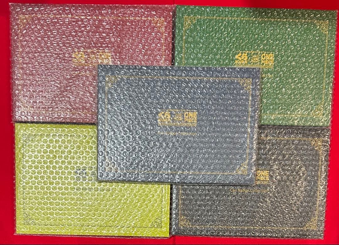 ONEPIECE25周年記念くら寿司缶バッジ24個セット×5種120個フルセット