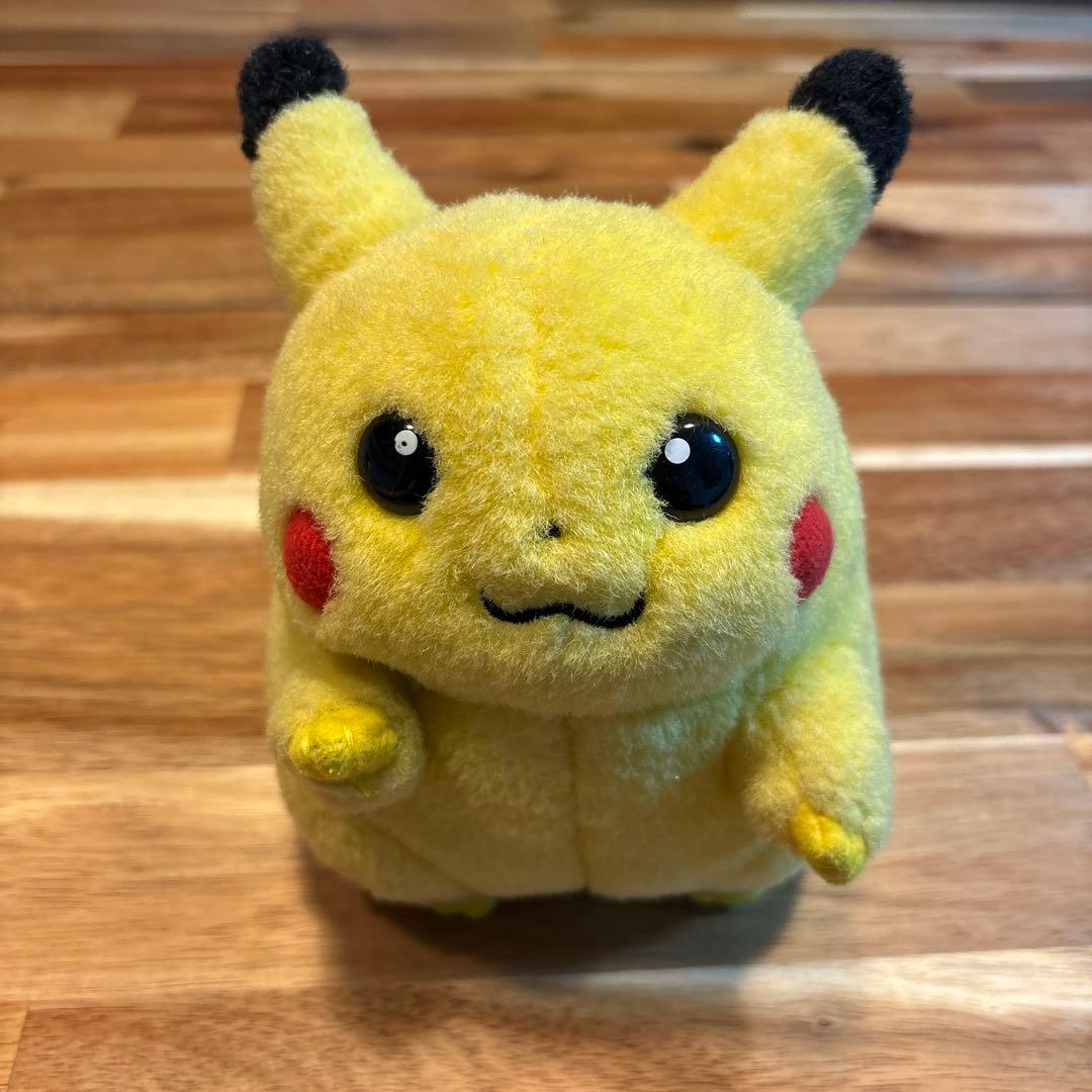 TOMY ピカチュウ 初期 ぬいぐるみ レトロ