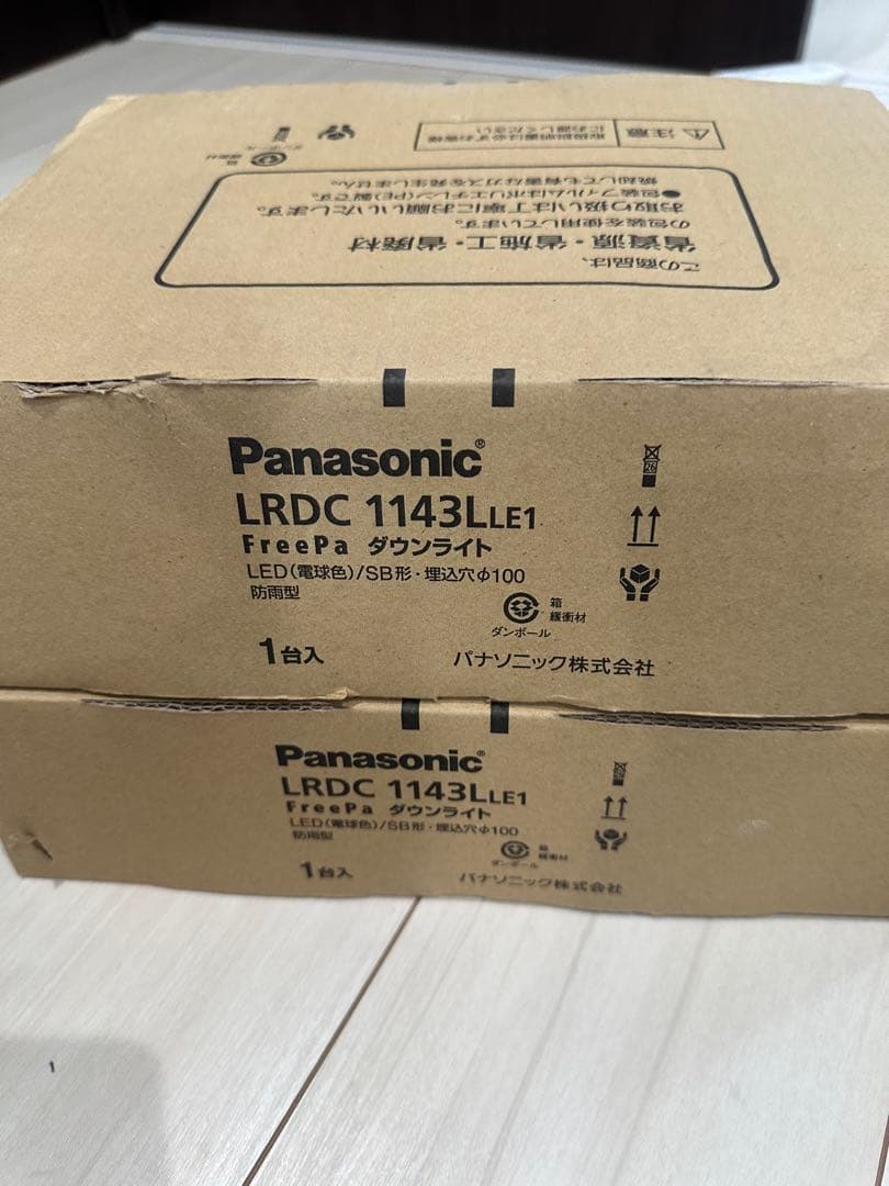 Panasonic LEDダウンライト LRDC 1143Lセット