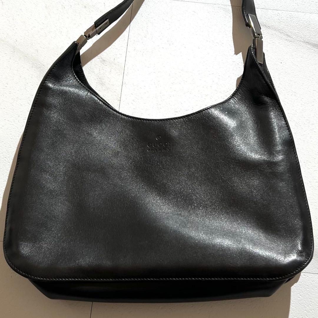 バッグ Gucci Tom Ford Era Black Enamel Bag