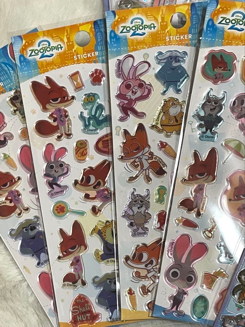 かりともさまご確認用 ズートピア シール・ステッカー