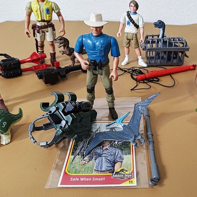 【フィギュア】ジュラシック・パーク 人間セット ケナー