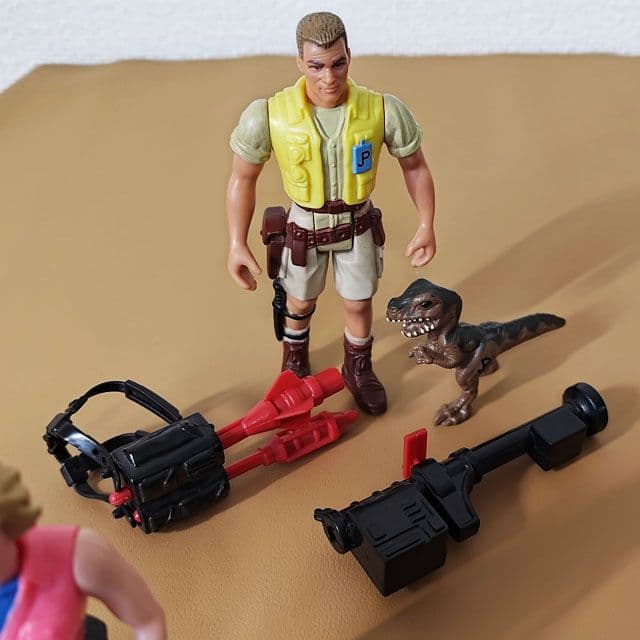 【フィギュア】ジュラシック・パーク 人間セット ケナー