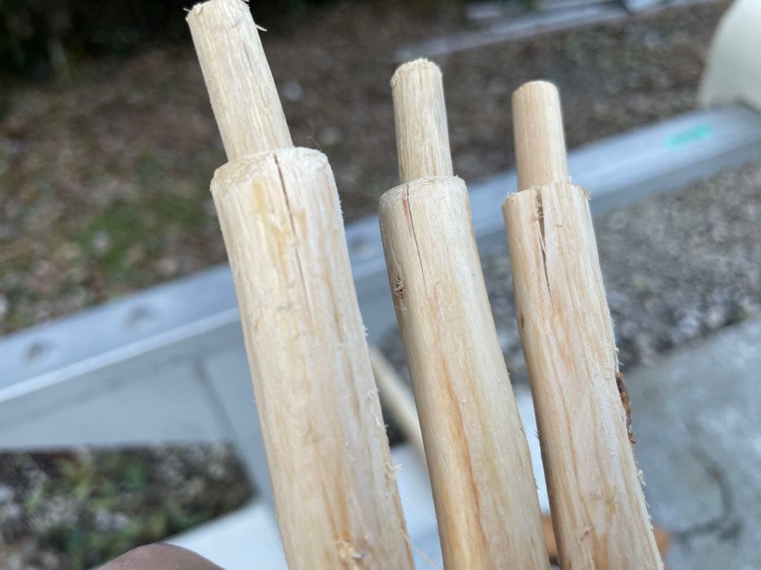 国産ヒノキ　鳥用止まり木　大型スタンド　約115.7センチ　小型中型インコ用