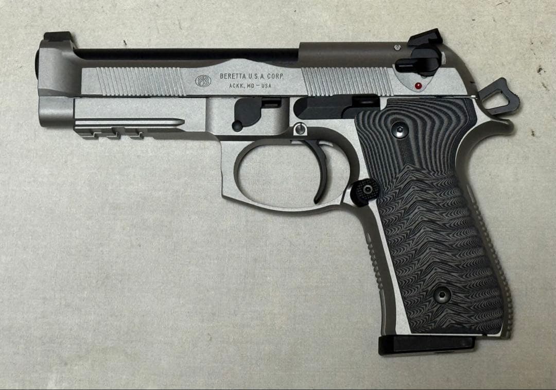 HW樹脂製 WA ベレッタ M92FS ブリガディア エリート 最強 訳有 美品