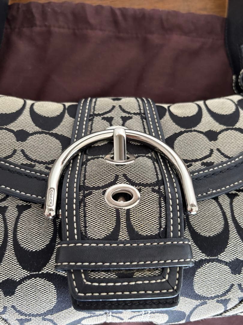 希少✨ COACH ソーホー ワンショルダー バッグ キャンバス 10296