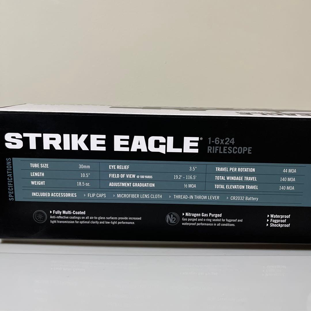 【実物】VORTEX ボルテックスSTRIKE EAGLE 1-6X24
