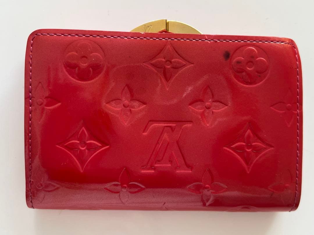 美品！ルイヴィトン　ヴェルニ　ポルトフォイユ　ヴィエノワ　がま口財布