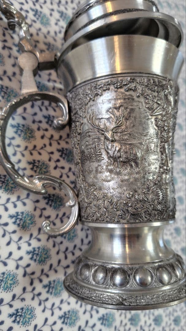 錫製 ビアジョッキー