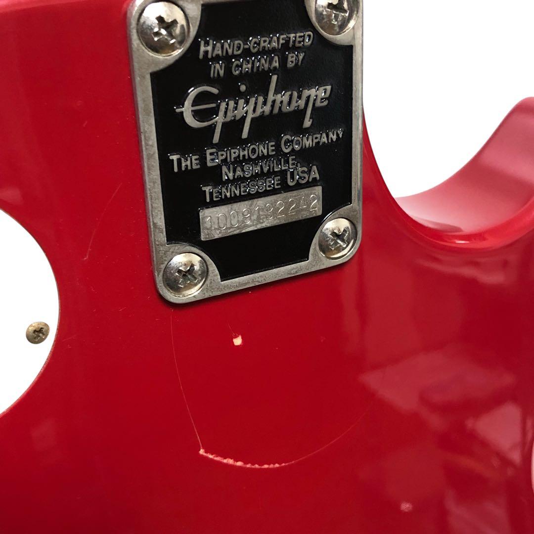 【レフティ】エピフォン レスポール100 エレキギター 動作品 左利き