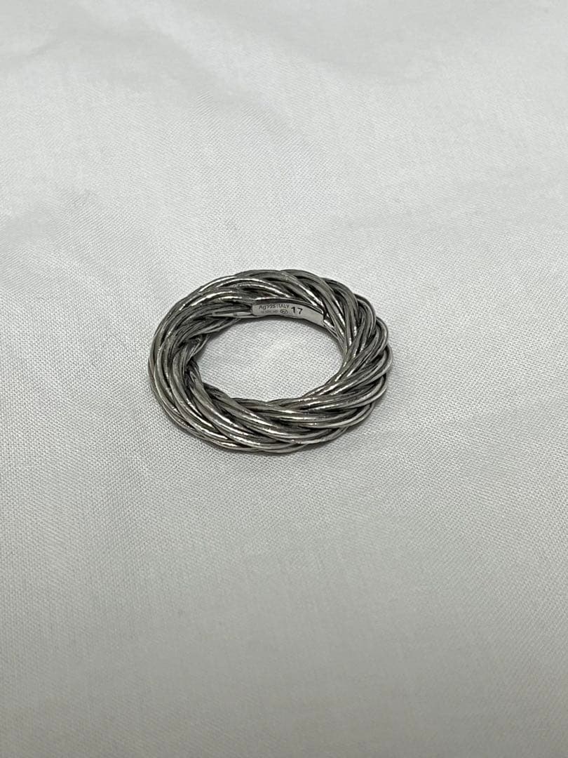 Bottega Veneta シルバー925 ツイストリング