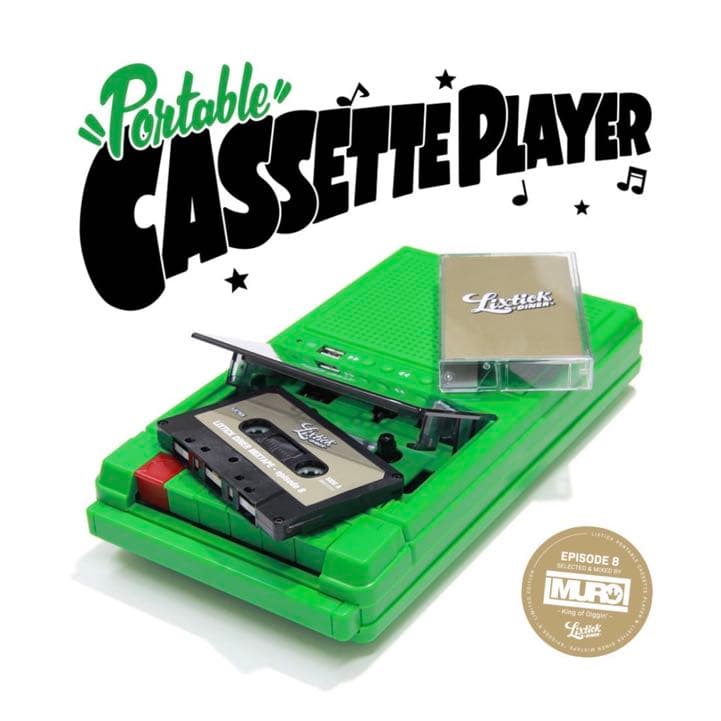 その他 LIXTICK PORTABLE CASSETTE PLAYER + MURO