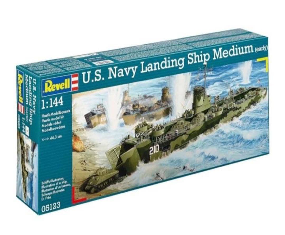 Revell 1/144 アメリカ海軍 中型揚陸艦 05123 未組立