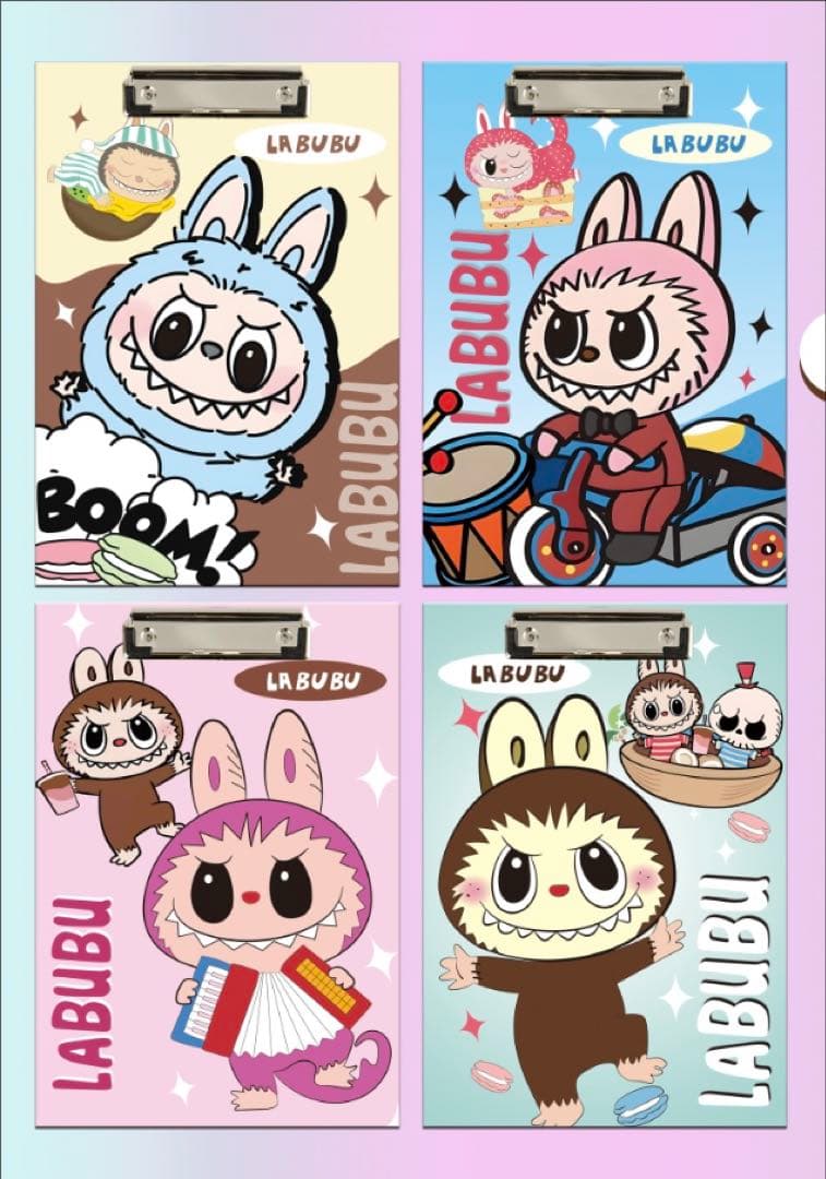 ラブブクリップボード下敷き　20枚セット