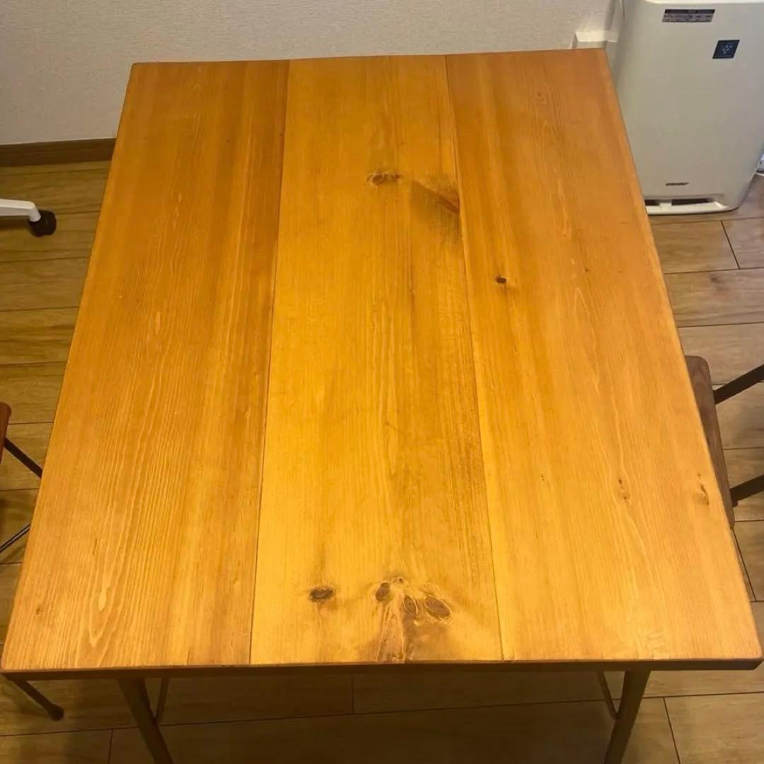 木製ダイニングテーブル　送料8600円込