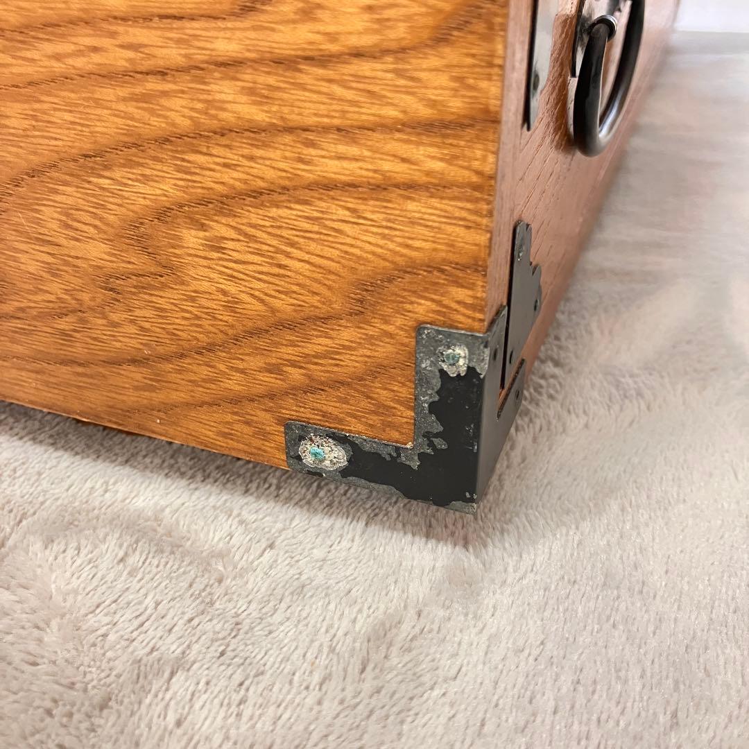 木製　伝統的　和風　箪笥　レトロ　昭和 大正　和家具　薬箱　アンティーク