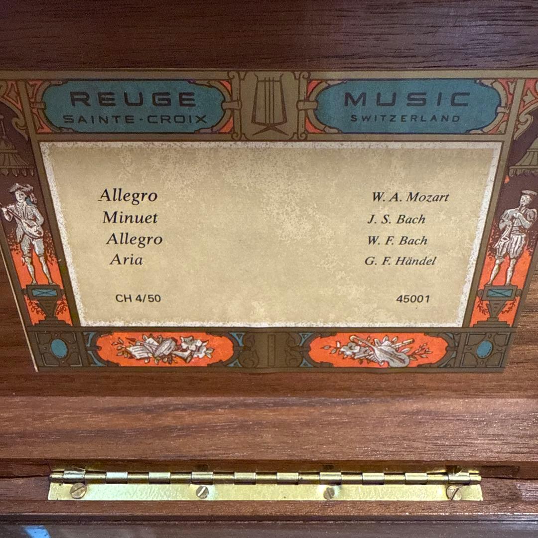 リュージュ オルゴール 50弁 REUGE MUSIC CH4/50