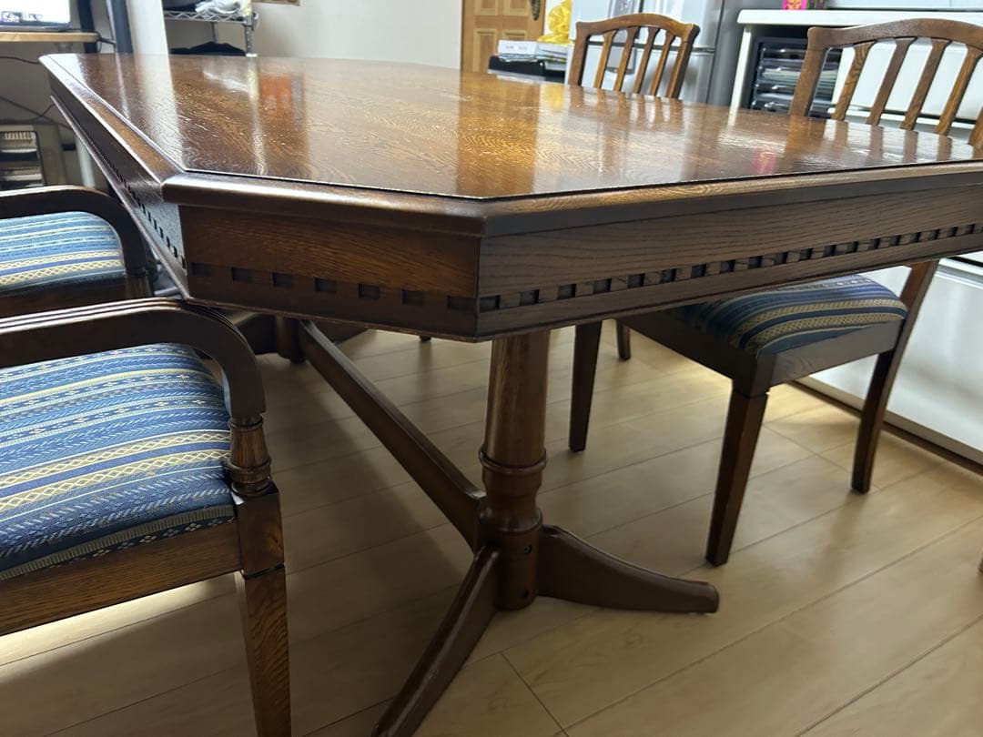 直接/近藤工芸 Solid Furniture オーク在　ダイニングセット