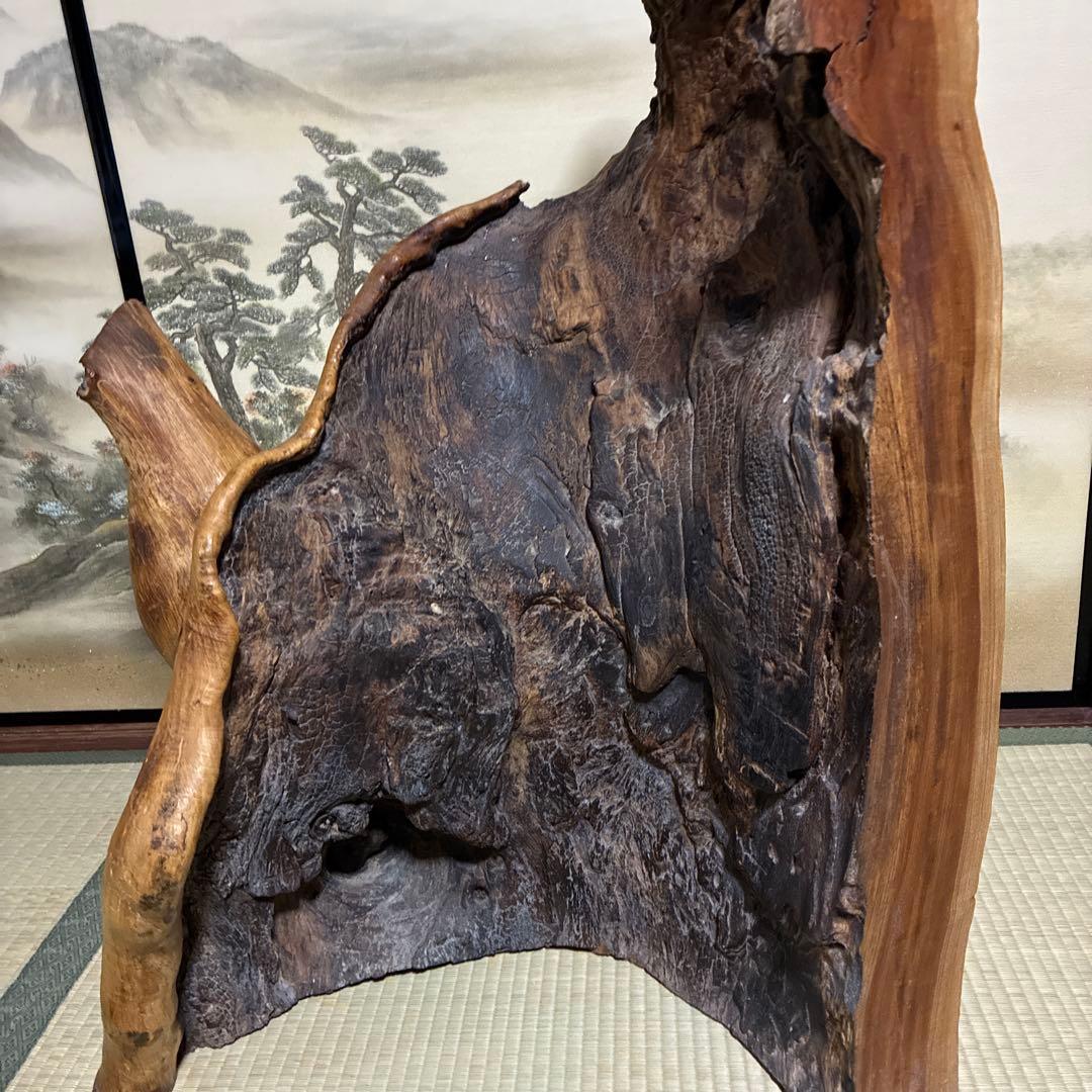 衝立☆天然木　自然木　玄関オブジェ