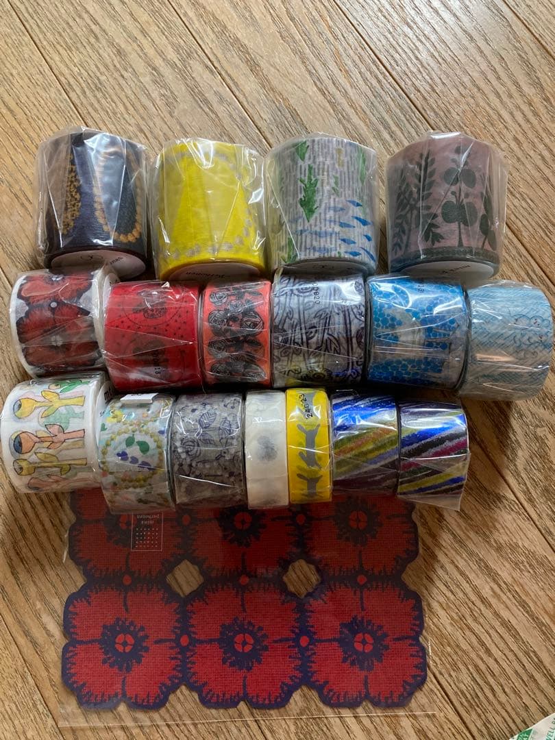 mina perhonen マスキングテープ　完売品　廃盤品　限定　ポストカード