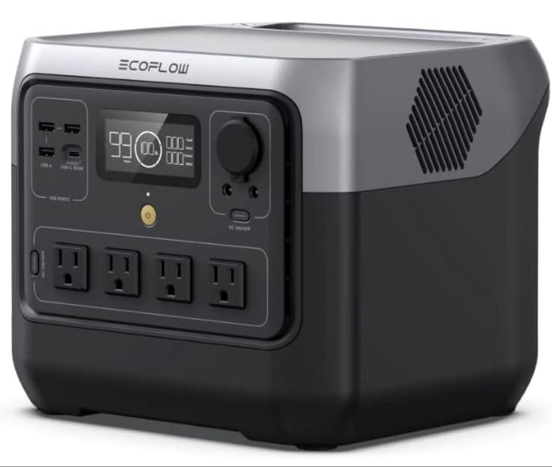 EcoFlow  2 Pro ポータブル電源　大容量 768Wh