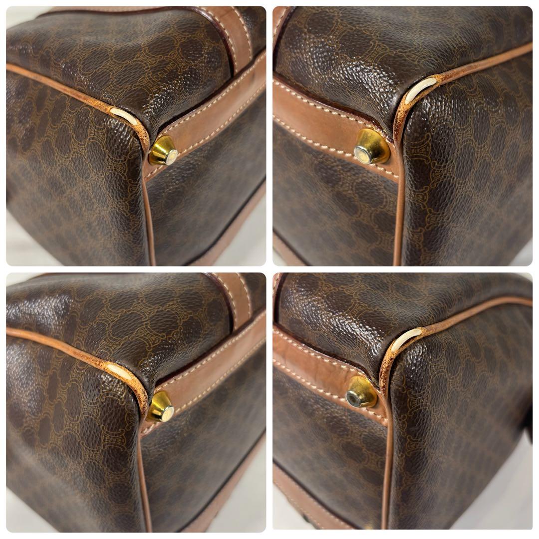 セリーヌ ハンドバッグ ミニボストン マカダム トリオンフ ヴィンテージ