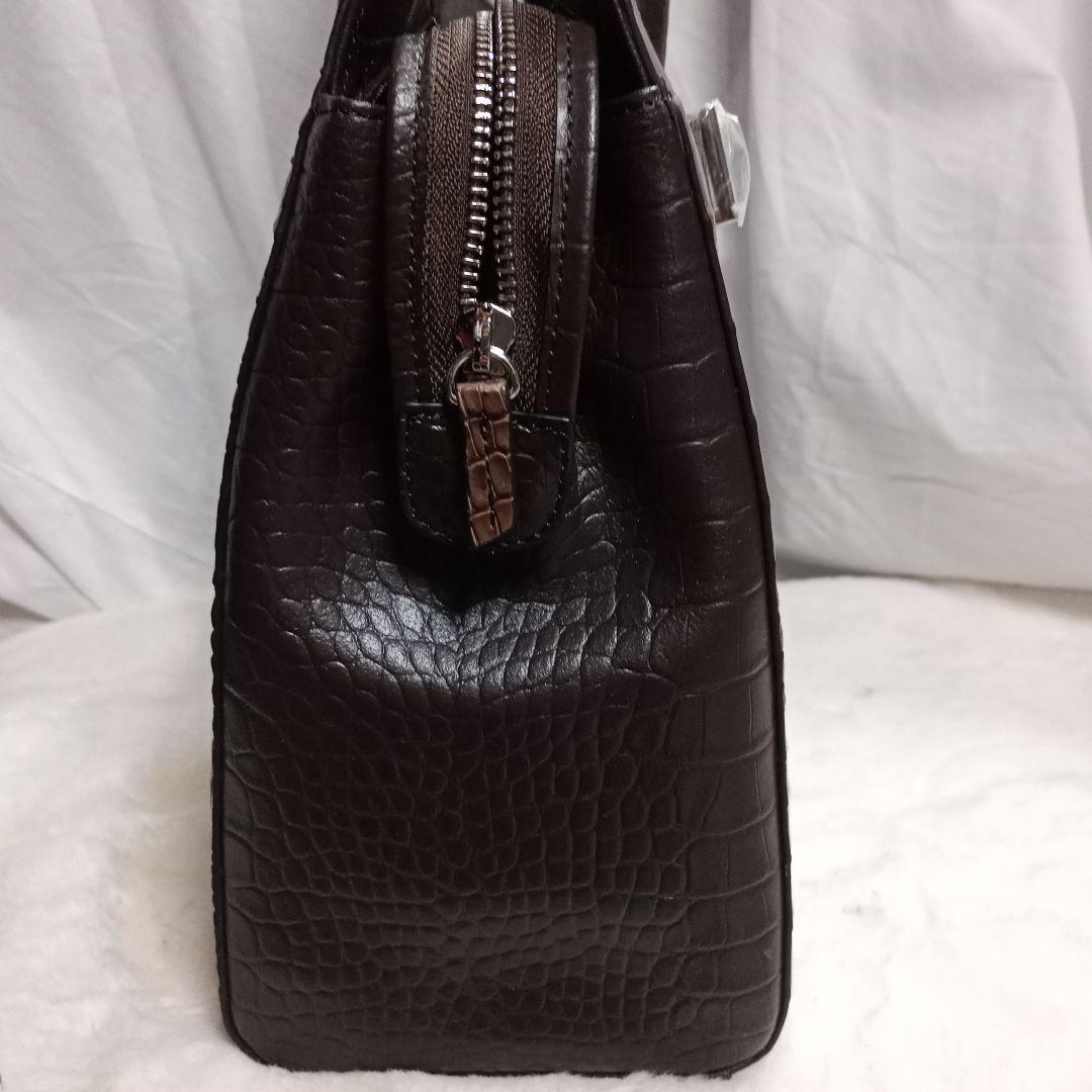 【新品未使用】RODANIA ロダニア 2WAY ハンドバッグ クロコダイル