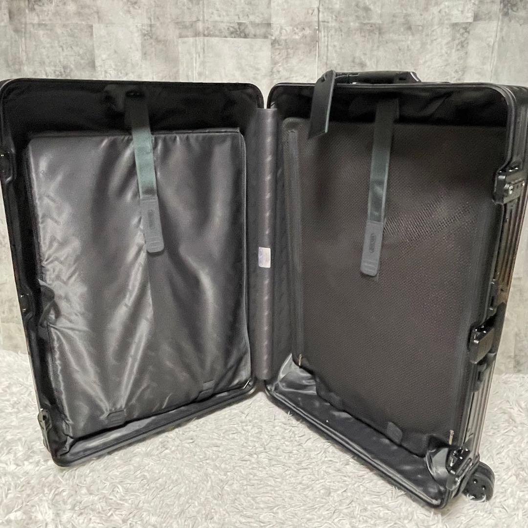 【使用回数1回】美品/大容量　RIMOWA 4輪　トパーズ　ステルス　黒　82L