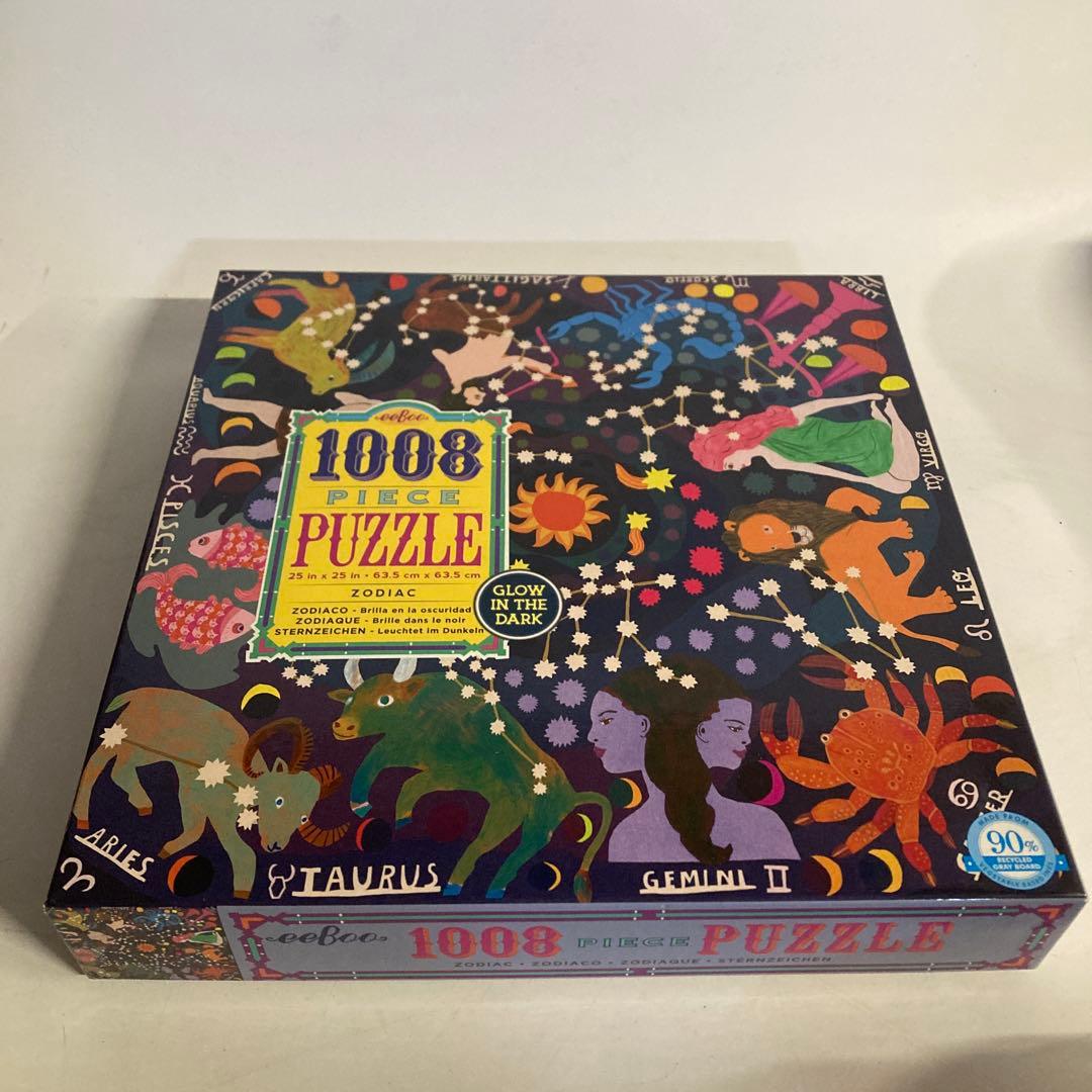 廃番品 ジグソーパズル アメリカ Zodiac 蓄光1008ピース