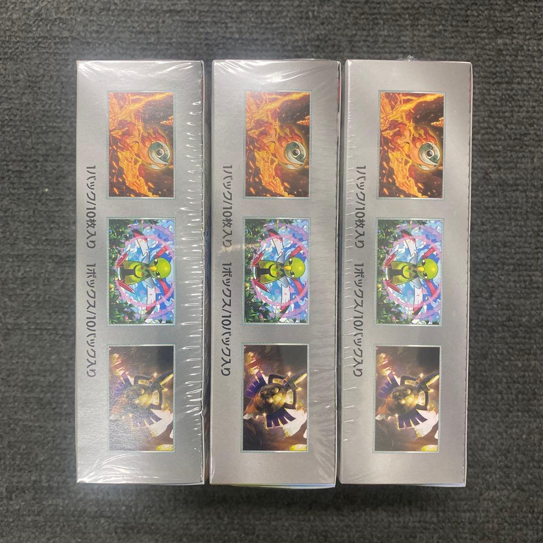 未開封　シュリンク付き　ポケモンカード　テラスタルフェスex 3ボックス