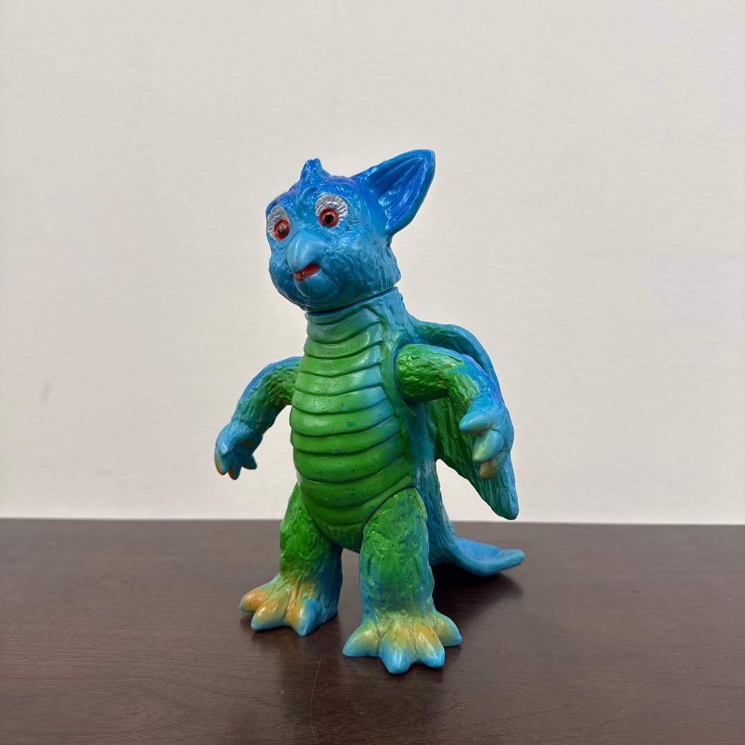 当時物　マルサン　怪獣　ボンドラア　ソフビ