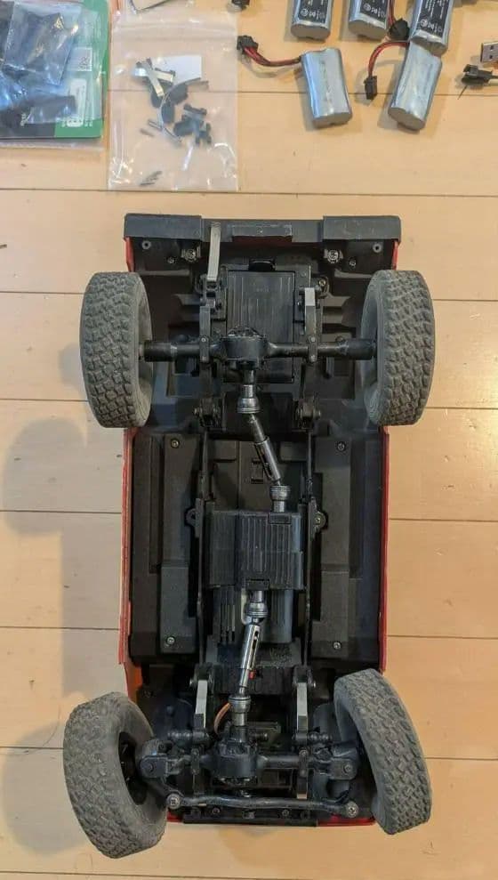 や*ん様 ジャンク　WPLジャパン　ジムニー C74 2台セット 新品ボディ付