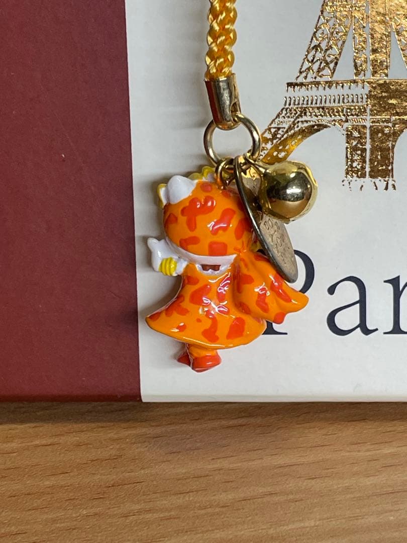 ユニバーサルスタジオ限定 ハローキティ 値付けストラップ オレンジ