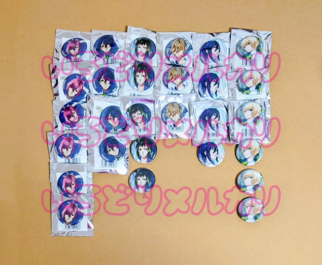 LIP ON MY PRINCE りっぽん 缶バッジ リジェコン Rejet 読