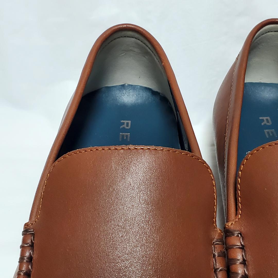 【新品未使用】　リーガル　ドライビングシューズ　スリッポン　本革　ブラウン