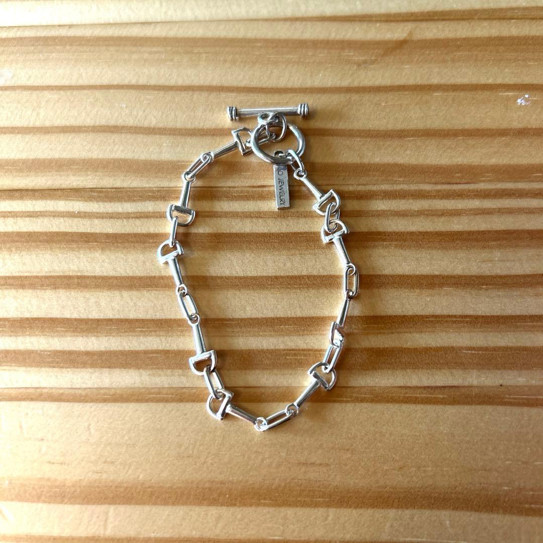 XOLO ホース ビット リンク ブレスレット　ショロ　シルバー925