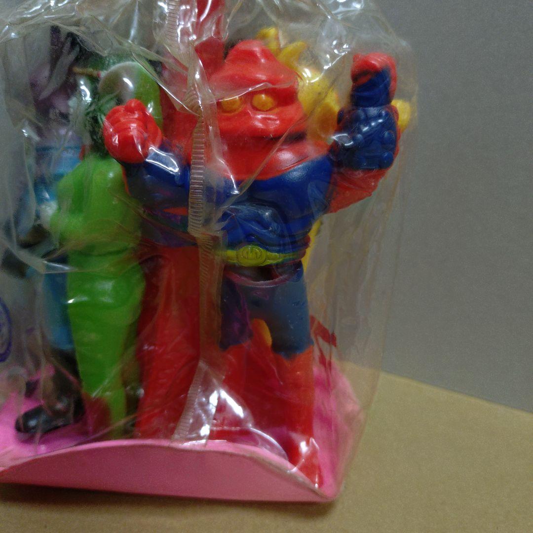 ブルマァク アクマイザー3 ソフビセット ミニ怪獣シリーズ 5体＋タワー 未開封