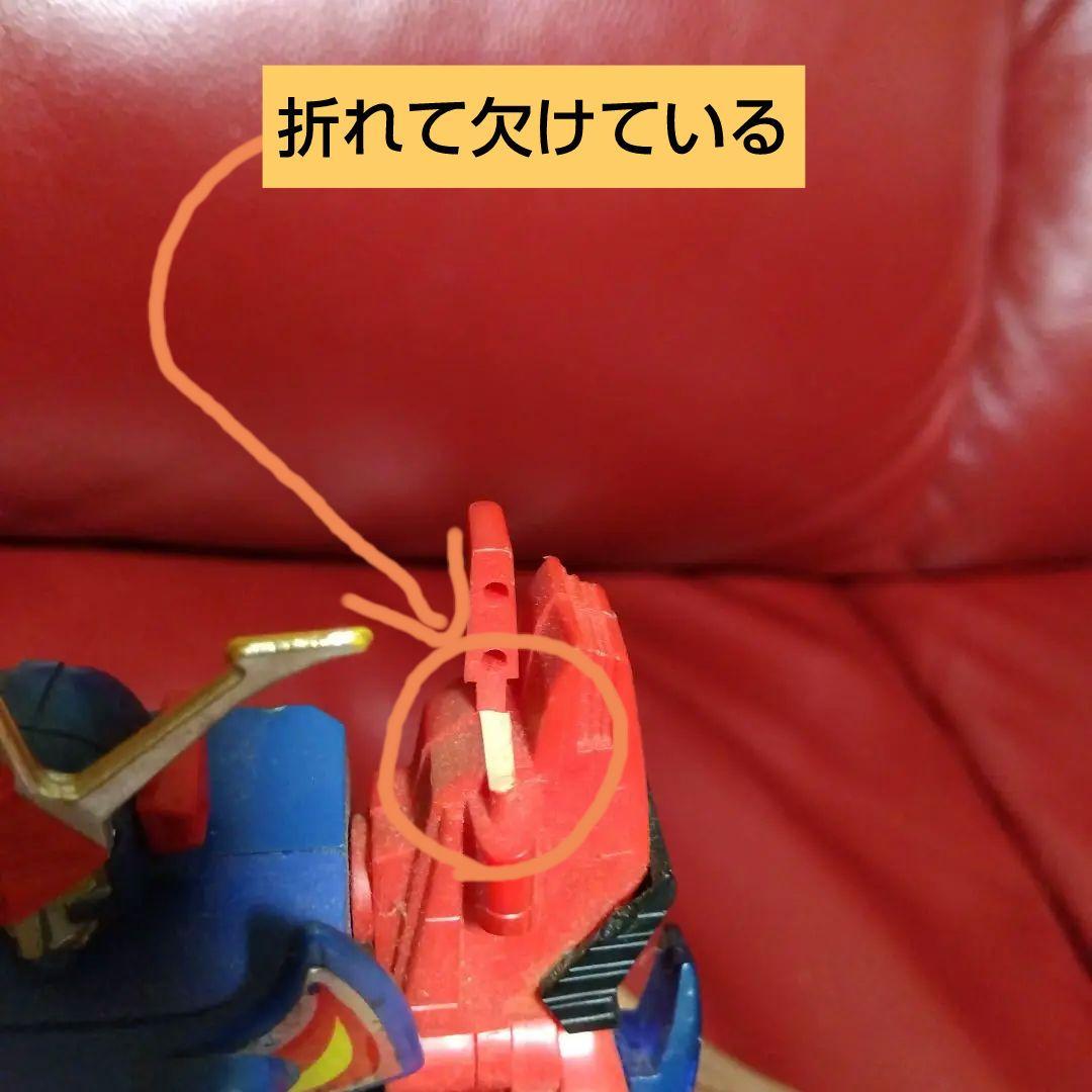 銀河烈風バクシンガー　合金　　４０年前の、ロボットフィギュア