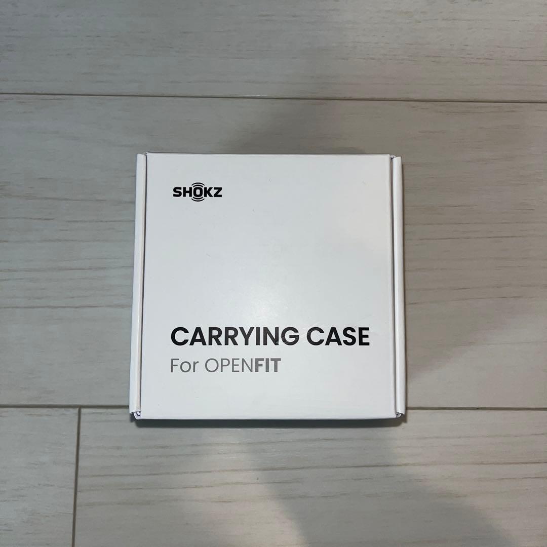 【極美品・早い者勝ち】SHOKZ OPENFITイヤホン＆専用ケース｜保証付き