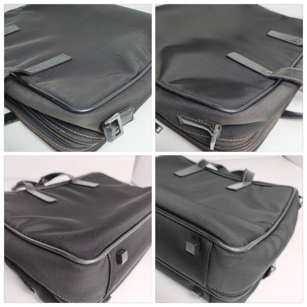 GUCCI 2way バッグ ビジネスバッグ ブリーフケース キャンバス グッチ