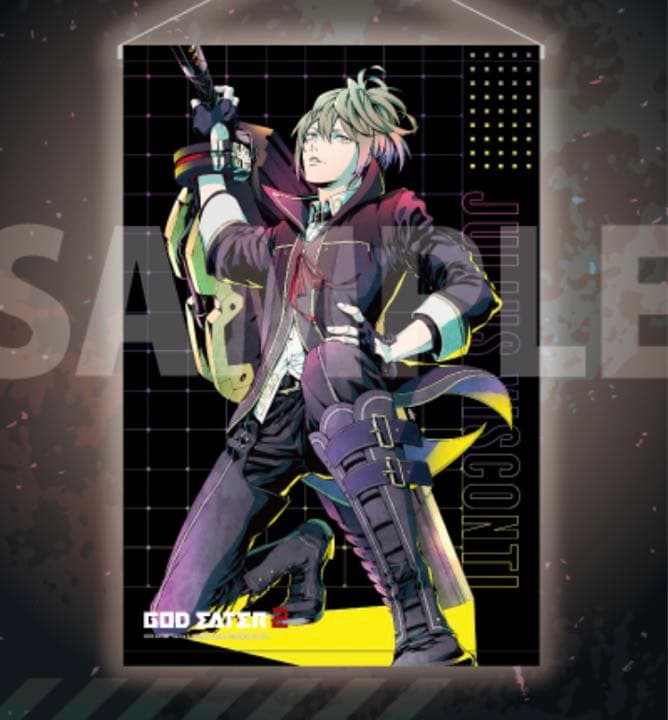 ゴッドイーター　ジュリウス　コトブキヤくじ　Wチャンス　タペストリー